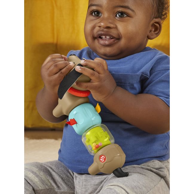 FISHER PRICE JUCARIE CATELUS DE ACTIVITATE PENTRU BEBELUSI CLICK AND SPIN VIVMTHTW91