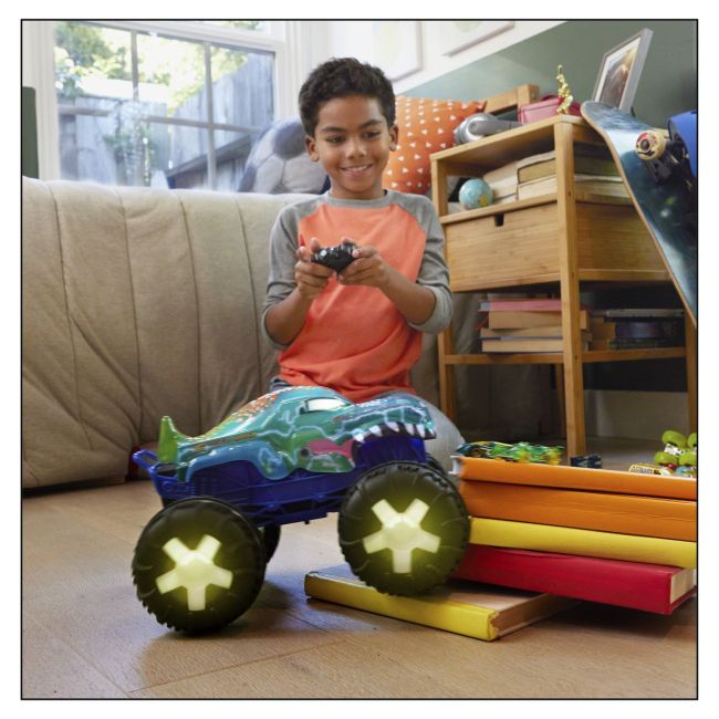 HOT WHEELS MONSTER TRUCK MEGA WREX ALIVE RC SCARA 1 LA15 VIVMTJBD90