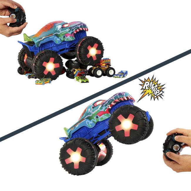 HOT WHEELS MONSTER TRUCK MEGA WREX ALIVE RC SCARA 1 LA15 VIVMTJBD90