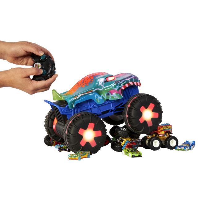 HOT WHEELS MONSTER TRUCK MEGA WREX ALIVE RC SCARA 1 LA15 VIVMTJBD90