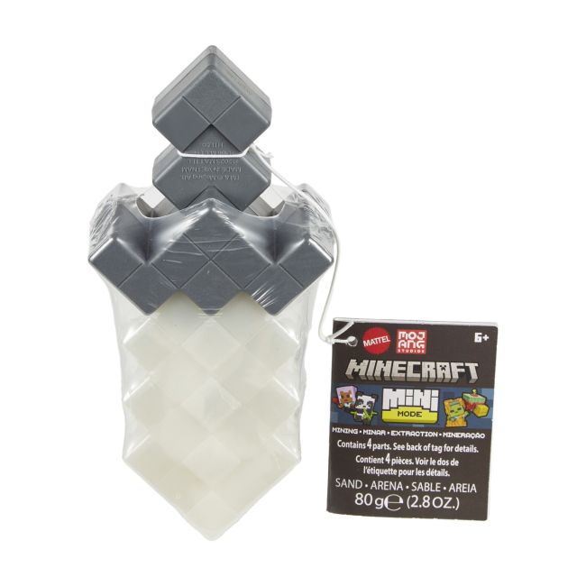 MINECRAFT MINI MODE SET EXPLORARE MINIERA GRI SI ALB VIVMTHTK99_HTL02