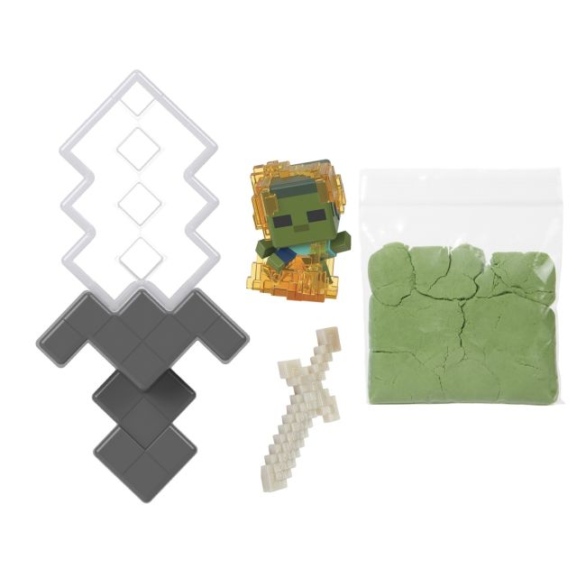 MINECRAFT MINI MODE SET EXPLORARE MINIERA GRI SI ALB VIVMTHTK99_HTL02