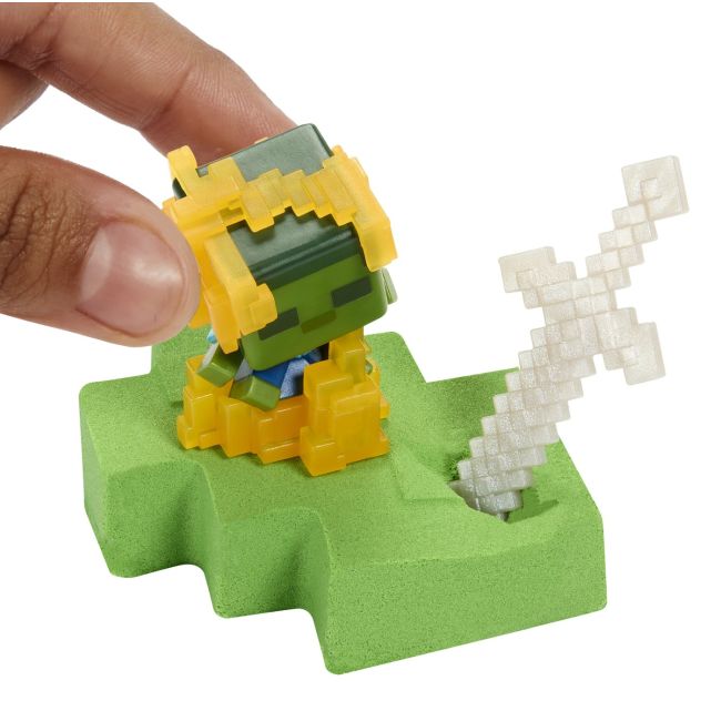 MINECRAFT MINI MODE SET EXPLORARE MINIERA GRI SI ALB VIVMTHTK99_HTL02
