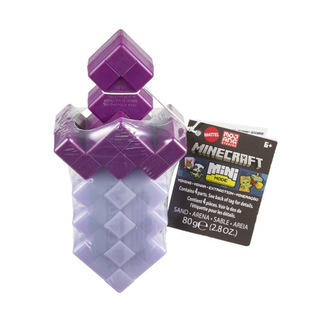 MINECRAFT MINI MODE SET EXPLORARE MINIERA VIOLET VIVMTHTK99_HTL03