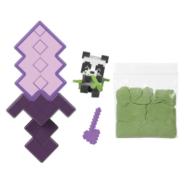 MINECRAFT MINI MODE SET EXPLORARE MINIERA VIOLET VIVMTHTK99_HTL03