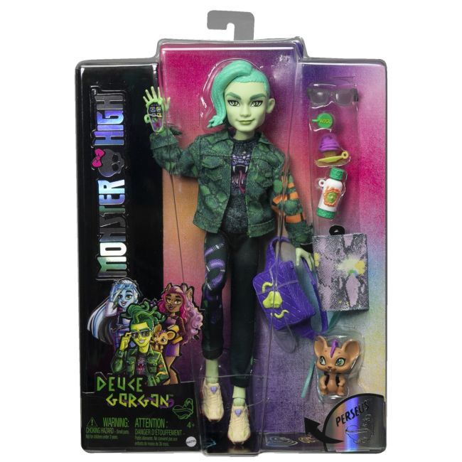 MONSTER HIGH PAPUSA DEUCE GORDON CU ANIMALUT SI ACCESORII VIVMTHHK56
