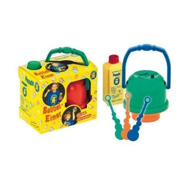 Mega galetusa cu 3 inele mari si 1L solutie baloane de sapun Pustefix Bubble Toys STPX635 BBJSTPX635_Initiala