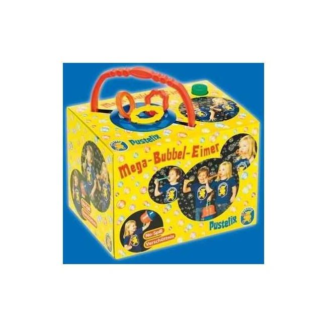 Mega galetusa cu 3 inele mari si 1L solutie baloane de sapun Pustefix Bubble Toys STPX635 BBJSTPX635_Initiala