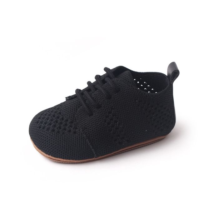 Pantofiori bebelusi negri crosetati csf221-1-va4