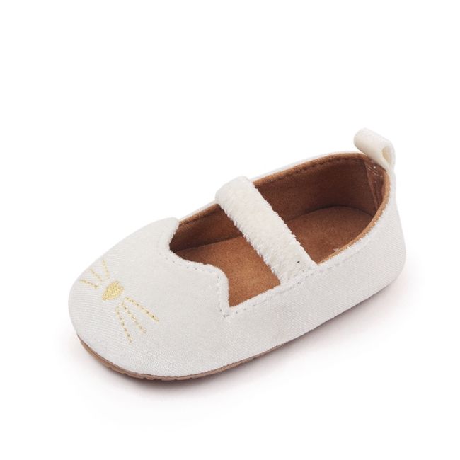 Pantofiori ivoire cu detalii aurii brodate csbhh3047-1-va4