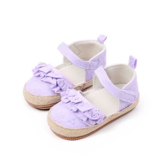 Pantofiori lila cu volanase si detalii florale chbjq3243-2-va3
