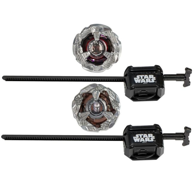 BEYBLADE X STAR WARS PACHET DUO THE MANDALORIAN 3-60F SI MOFF GIDEON 3-80N VIVG0279_F9589