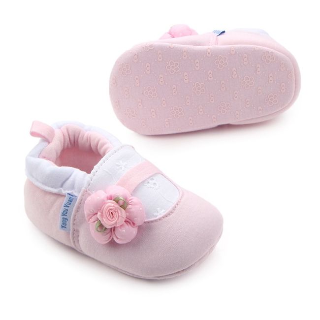 Botosei bebelusi, roz cu floricica ch0339-72-va7
