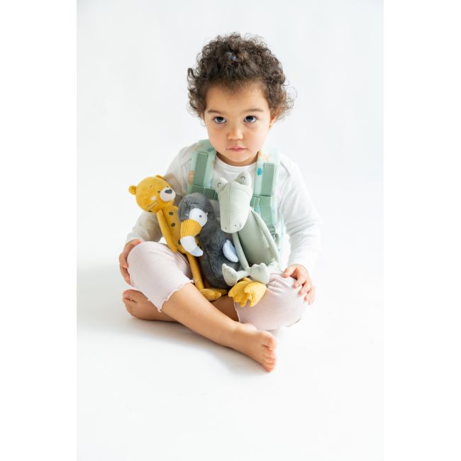 Jucarie Moale, , œjungle Party,   Longleg Plushie Crocodile Pjb31541