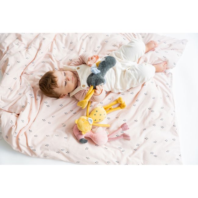 Jucarie Moale, , œjungle Party,   Longleg Plushie Flamingo Pjb31543