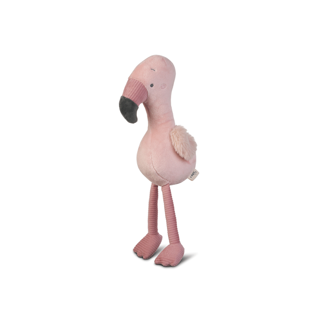 Jucarie Moale, , œjungle Party,   Longleg Plushie Flamingo Pjb31543