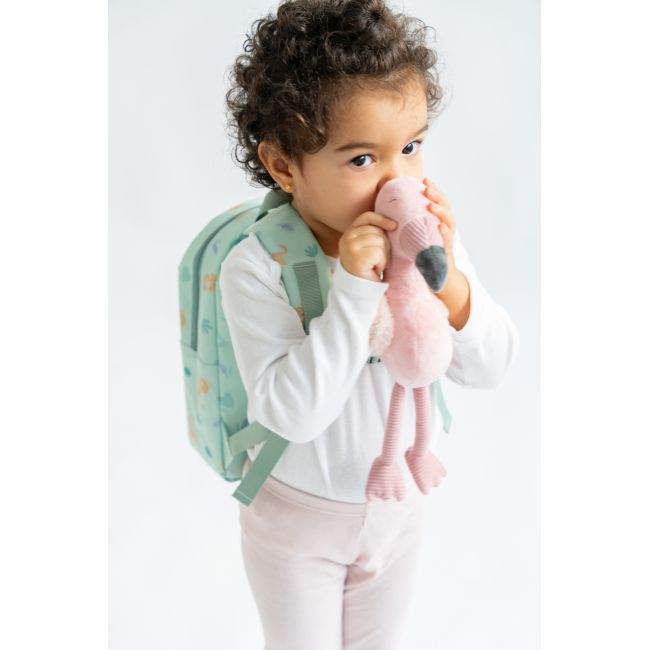 Jucarie Moale, , œjungle Party,   Longleg Plushie Flamingo Pjb31543