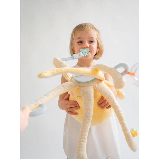 Jucarie Senzoriala, De Plus,   Happy Sea   Multiactivity Giant Octopus - Mint Pjb31141