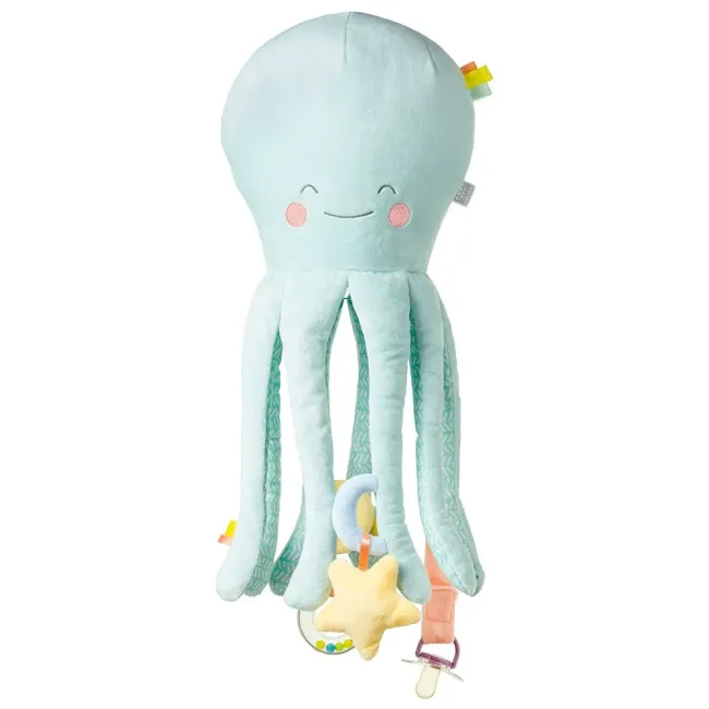 Jucarie Senzoriala, De Plus,   Happy Sea   Multiactivity Giant Octopus - Mint Pjb31141