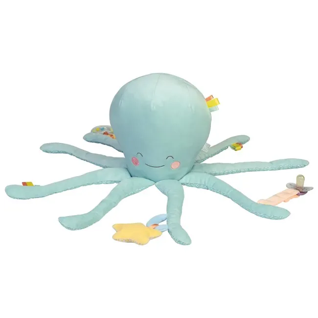 Jucarie Senzoriala, De Plus,   Happy Sea   Multiactivity Giant Octopus - Mint Pjb31141