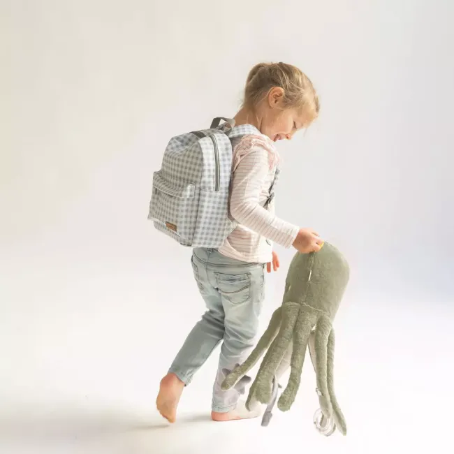 Jucarie Senzoriala, De Plus,   Ocean Life   Multiactivity Giant Plushie  Octopus Mustard Pjb31152