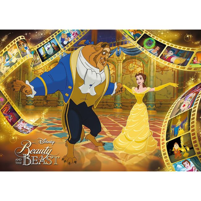 PUZZLE TREFL 1000 PREMIUM PLUS DISNEY PRINCESS FRUMOASA SI BESTIA VIV10832