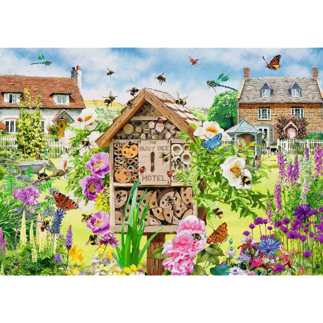 PUZZLE TREFL 1000 PREMIUM PLUS TEA TIME CASA PENTRU ALBINE VIV10809