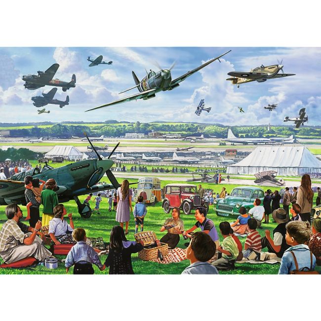PUZZLE TREFL 1000 PREMIUM PLUS TEA TIME SHOW AERIAN VIV10846