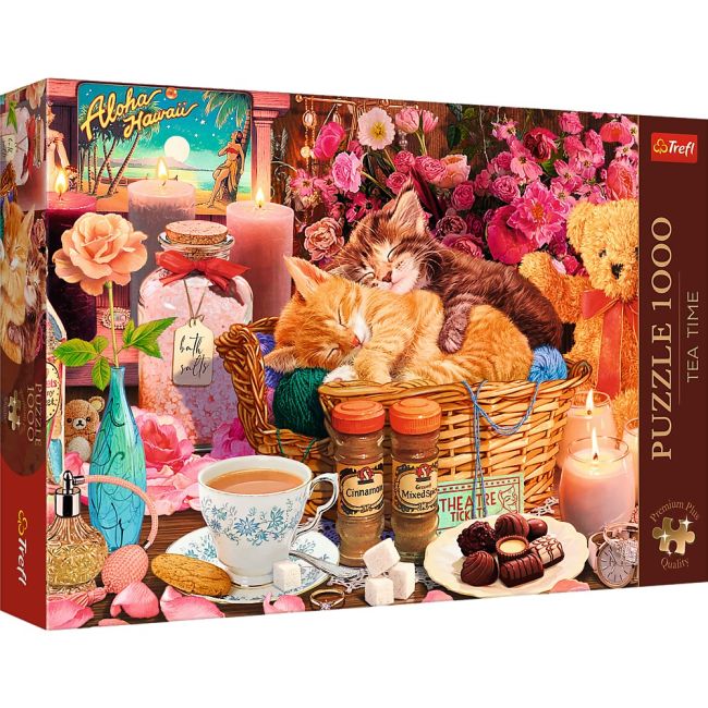 PUZZLE TREFL 1000 PREMIUM PLUS TEA TIME TOATE LUCRURILE BUNE VIV10802