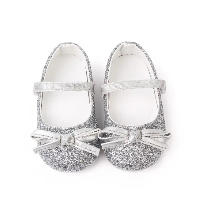 Pantofiori argintii cu sclipici AMD2754-3-c1