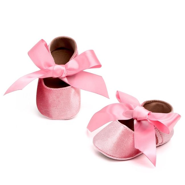 Pantofiori eleganti bebelusi din material catifelat chd2039-1-va7