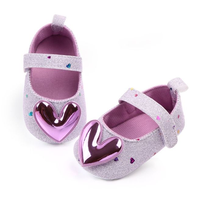 Pantofiori sclipitori cu inimioara mov chd2239-1-va6