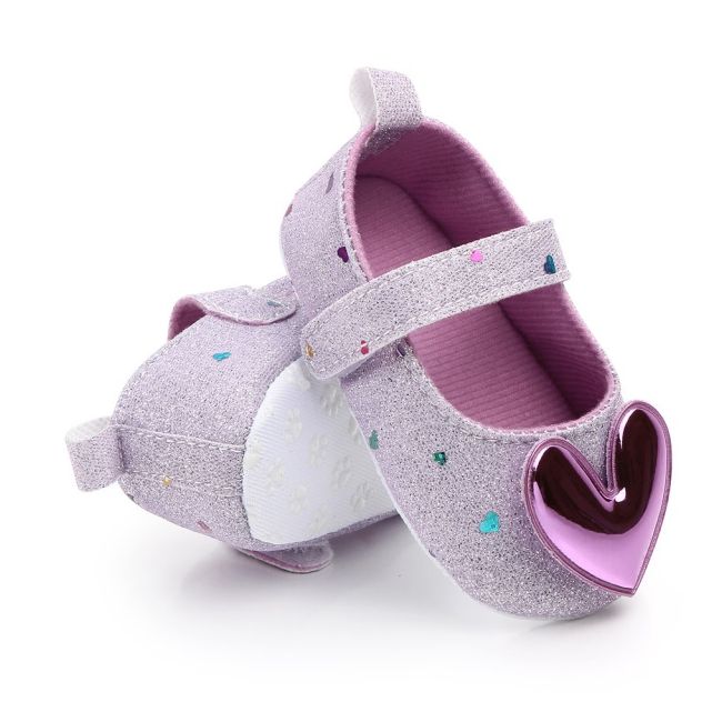 Pantofiori sclipitori cu inimioara mov chd2239-1-va6