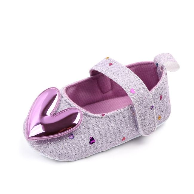 Pantofiori sclipitori cu inimioara mov chd2239-1-va6