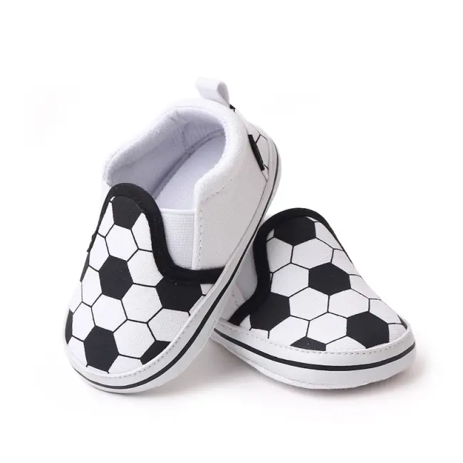 Pantofiori tip mocasini pentru baietei - football csbz2308-1-va5