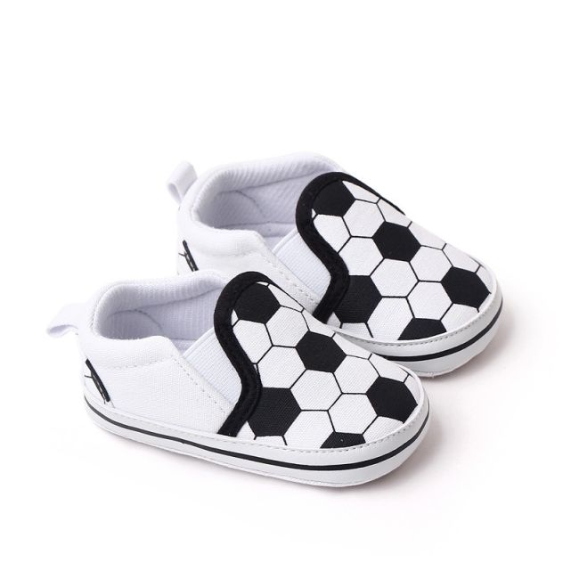 Pantofiori tip mocasini pentru baietei - football csbz2308-1-va5