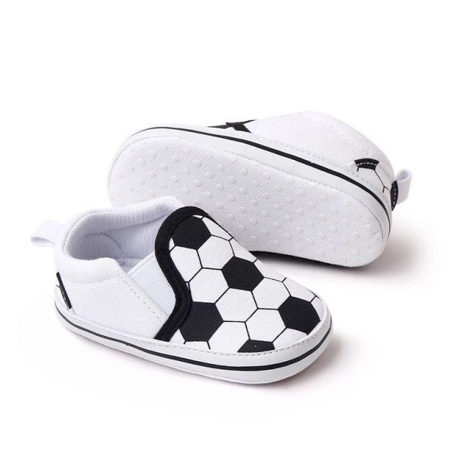 Pantofiori tip mocasini pentru baietei - football csbz2308-1-va5