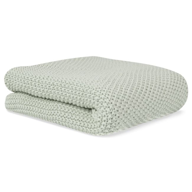 Paturica Din Bumbac Organic 70x90 Cm Mint Pjb3402-038