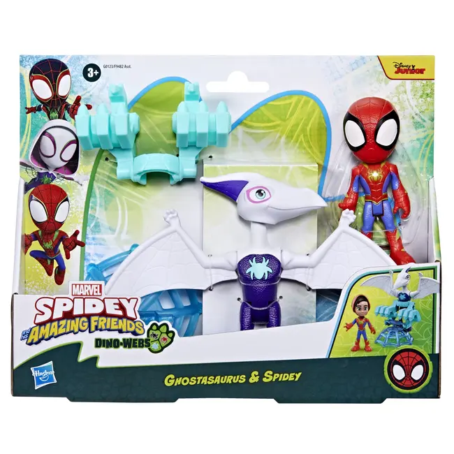 SPIDEY SI PRIETENII MARVEL DINO WEBS GHOSTASAURUS SI SPIDEY VIVF9482_G0123