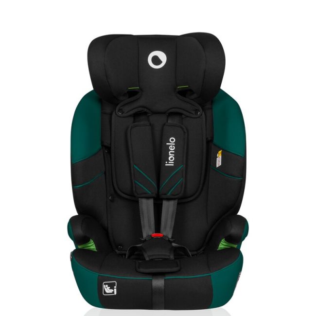 Scaun auto, Lionelo, Levi One i-Size, Universal, Instalare FWF, Cu tetiera reglabila in 10 pozitii, Cu spatar detasabil, 76-150 cm, Conform cu R129, Verde BYNLO-LEVI_ONE_I-SIZE_GREEN_FOREST