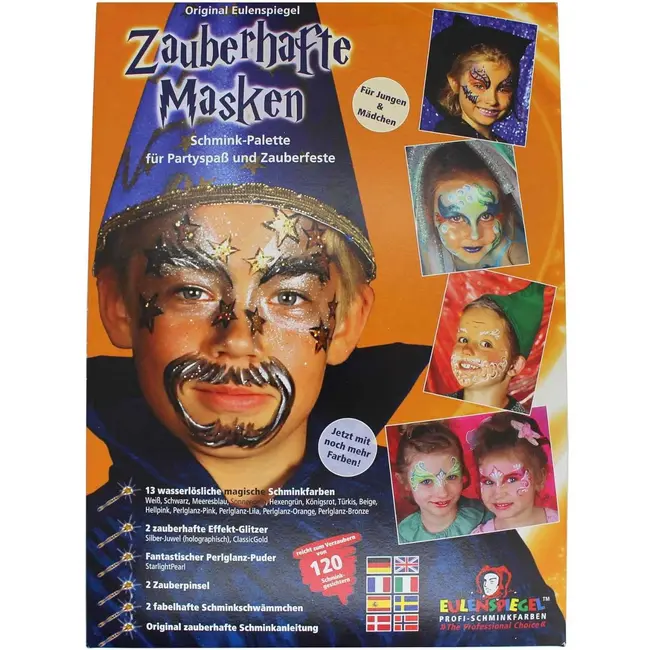 Set  13 culori germane face paint Masti Magice Eulenspiegel ST18294 BBJST18294_Initiala