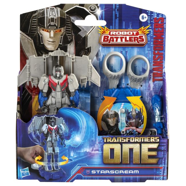 TRANSFORMERS ONE ROBOT BATTLERS FIGURINA STARSCREAM 11.5CM VIVF9203_F9392