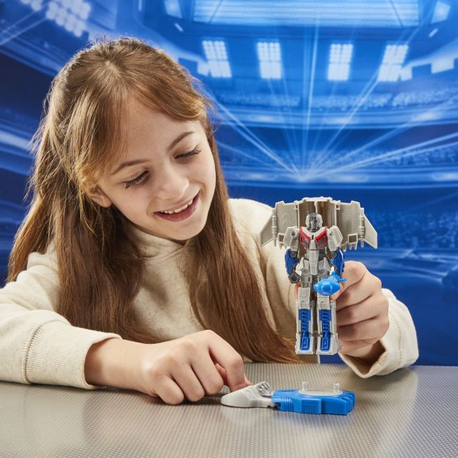 TRANSFORMERS ONE ROBOT BATTLERS FIGURINA STARSCREAM 11.5CM VIVF9203_F9392