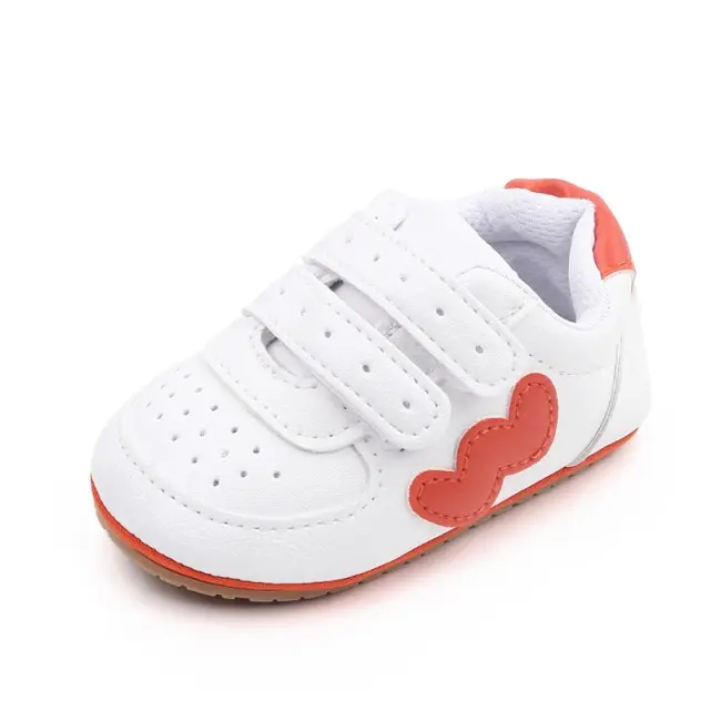 Adidasi albi cu insertie portocalie chd2736-5-va8