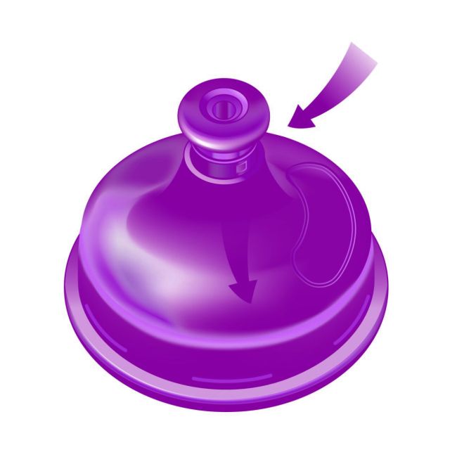 Cana de baut Kids Cup Boy, adaptor de baut antipicurare push-pull, clip de prindere, 330 ml, de la 18 luni, nip 35051