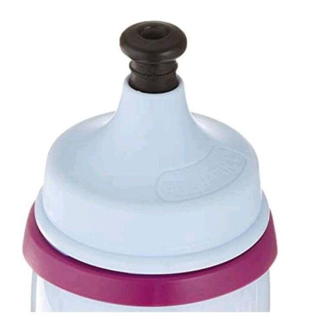 Cana de baut Kids Cup Boy, adaptor de baut antipicurare push-pull, clip de prindere, 330 ml, de la 18 luni, nip 35051