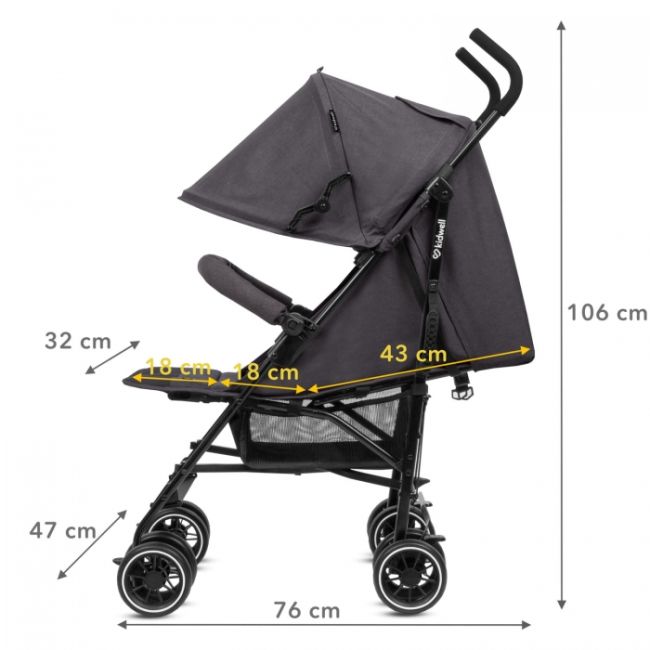 Carucior sport kidwell nelli graphite edeediwospnel01a0