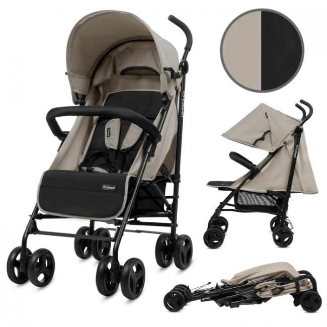 Carucior sport kidwell qugar beige black edeediwospqug02a0