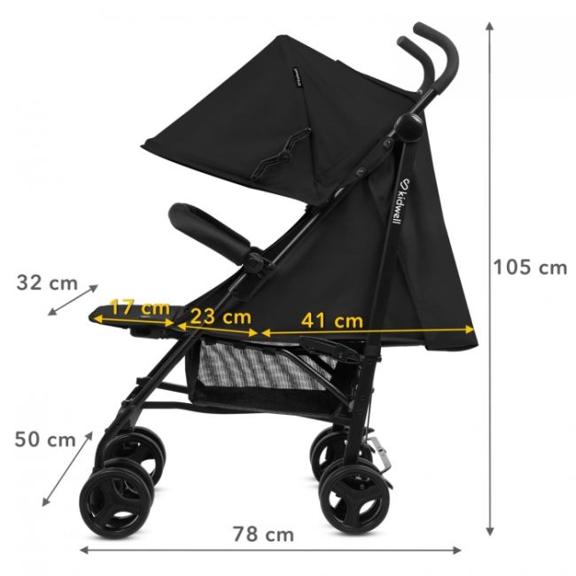 Carucior sport kidwell qugar black edeediwospqug01a0