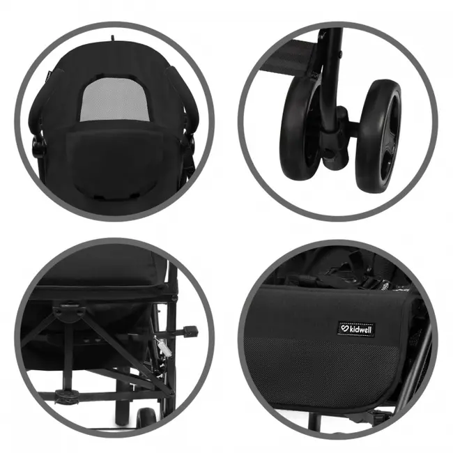 Carucior sport kidwell qugar black edeediwospqug01a0
